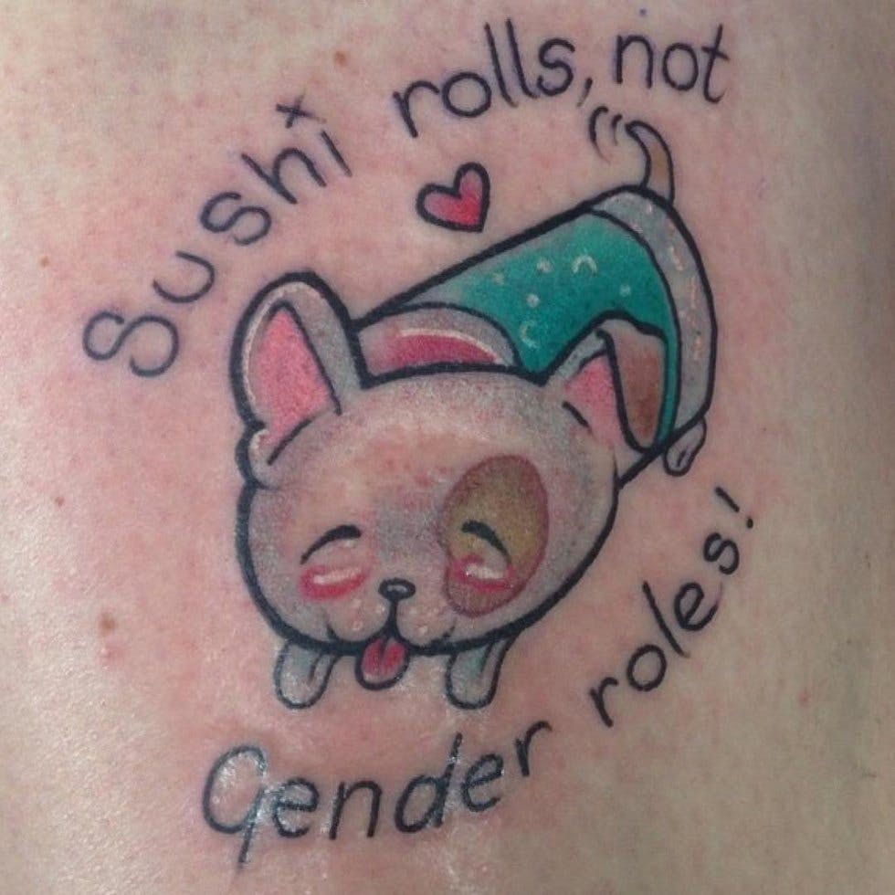 37 Discreet And Beautiful Feminist Inspired Tattoos 8595