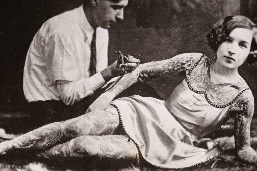 New book showcases beautiful vintage tattoo photographs