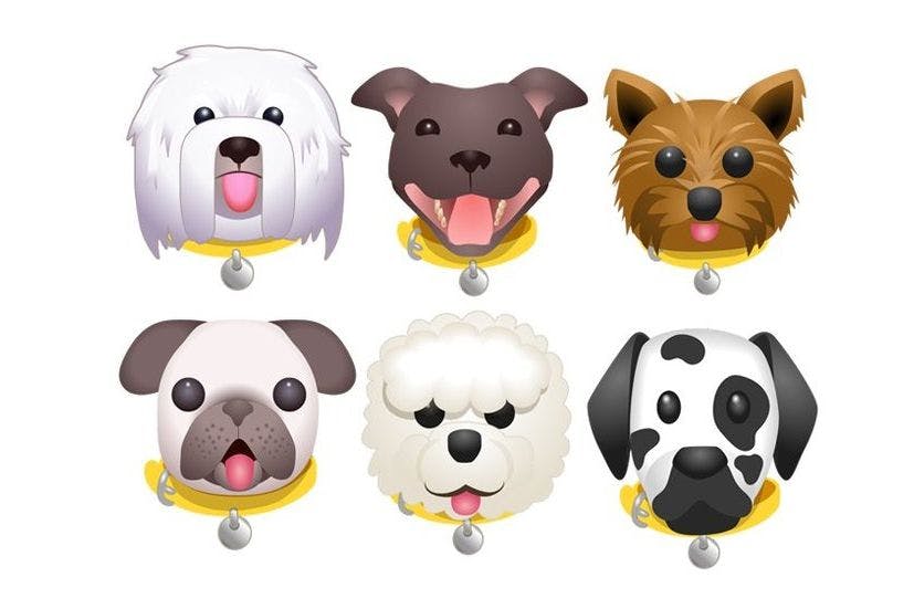 Dog On Leash Emoji at James Langley blog