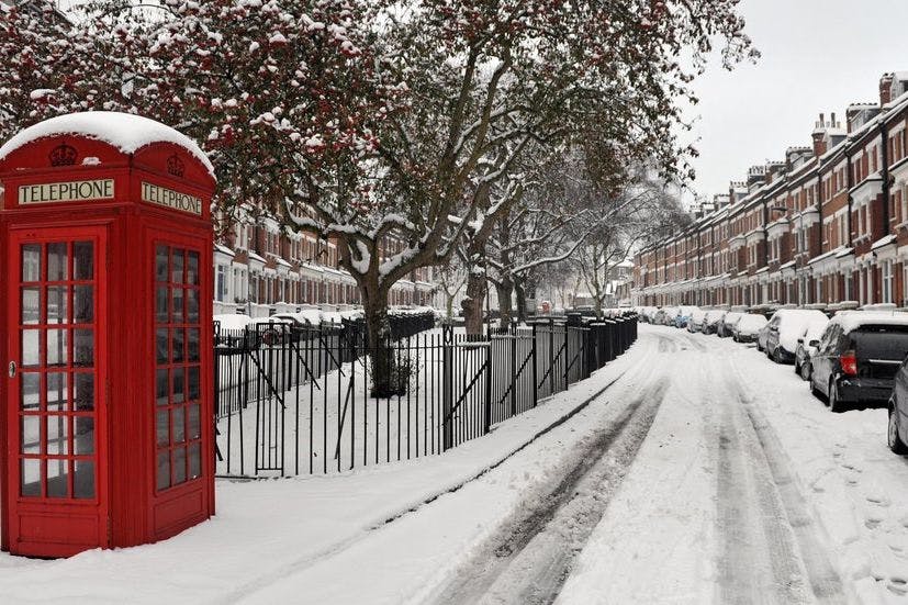 England set for a White Christmas, says Met Office