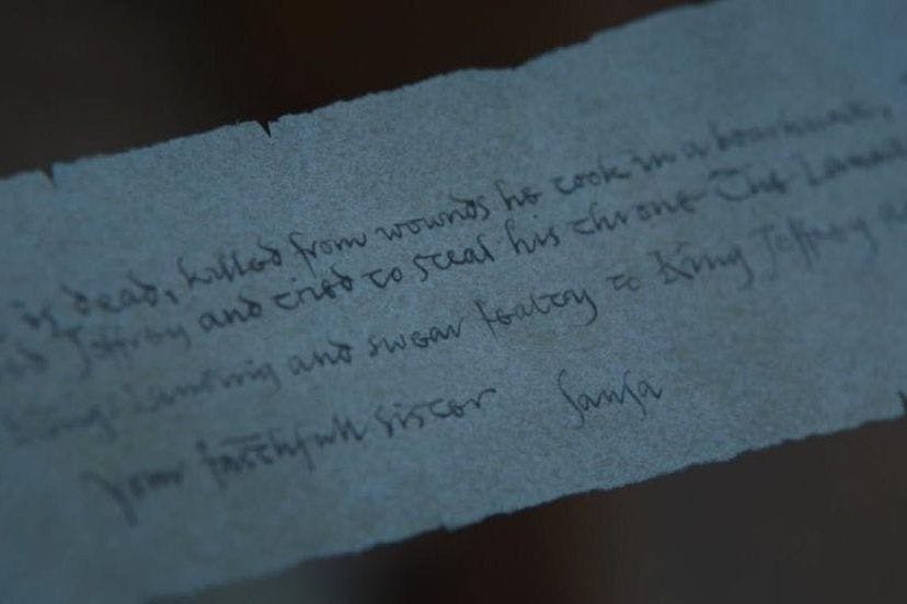 That incredibly important Game of Thrones letter, explained