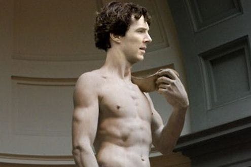 sherlock nudity