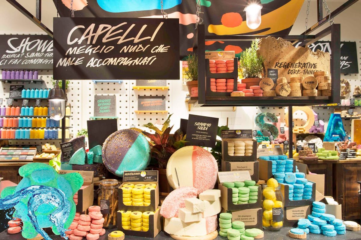Lush launches its firstever packaging free shop