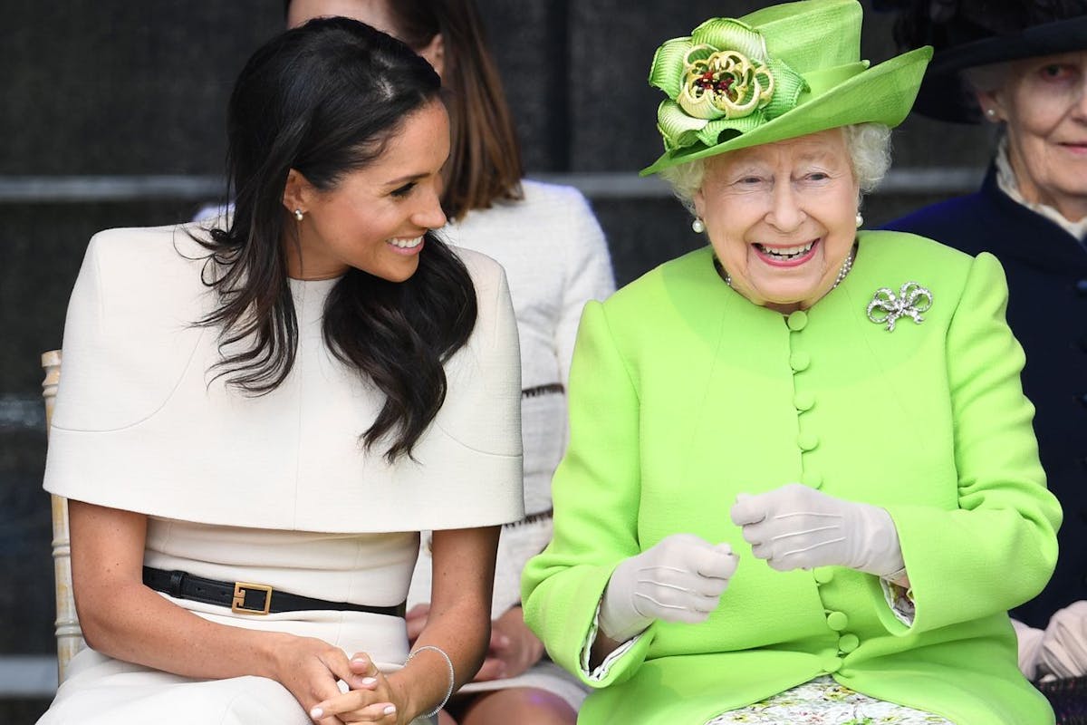 Meghan Markle's first outing with the Queen