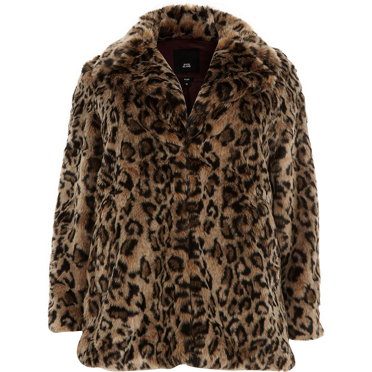 Womens Coats Best Leopard Print Coats   718775 Alt2 