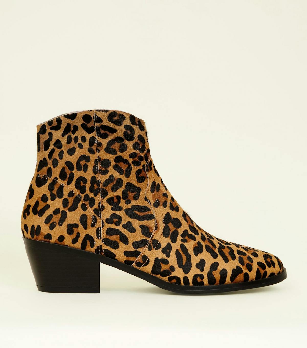 animal prints boots