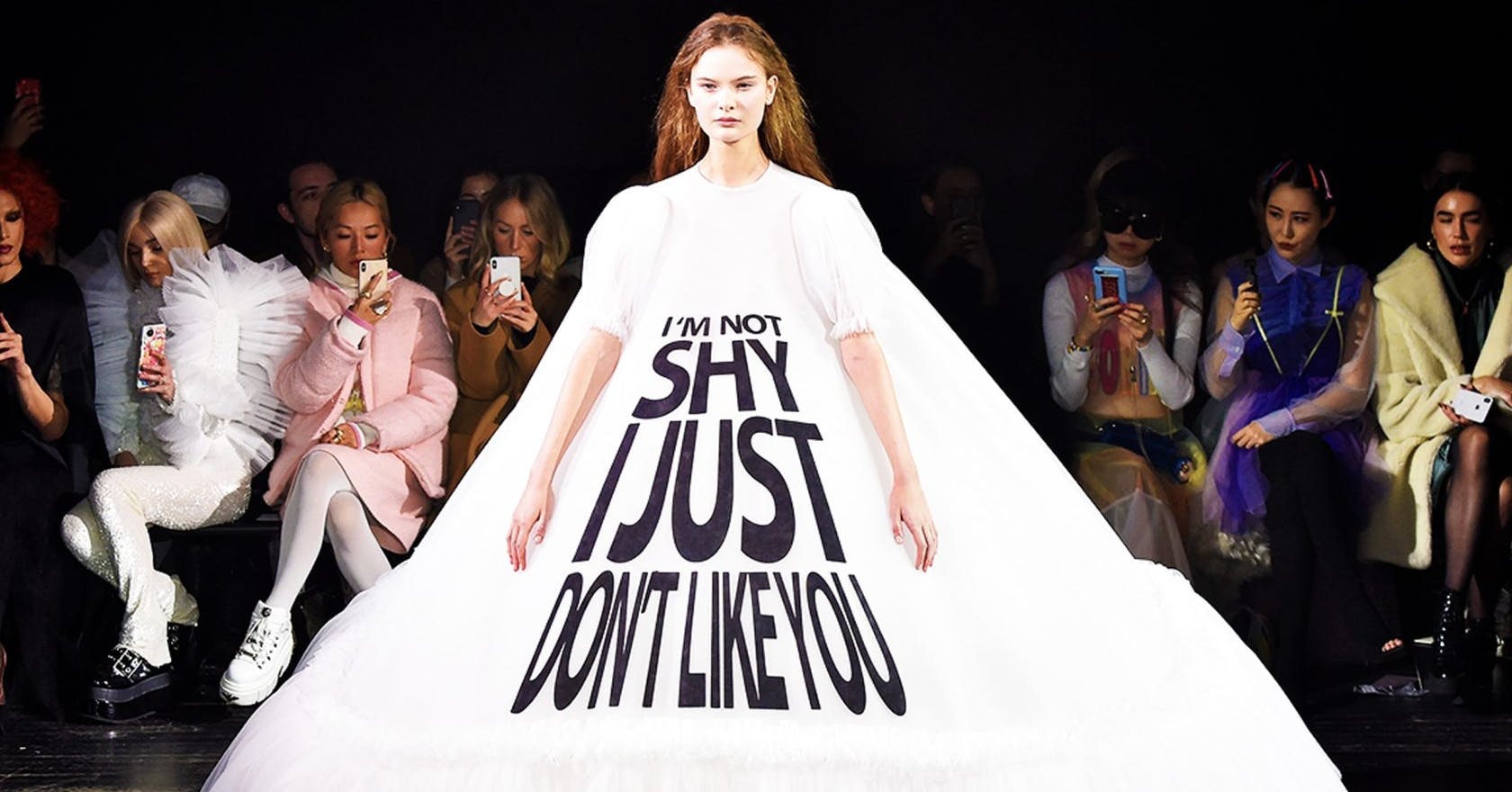 Thanks To Viktor Rolf Sassy Slogan Dresses Are All We Want In 19