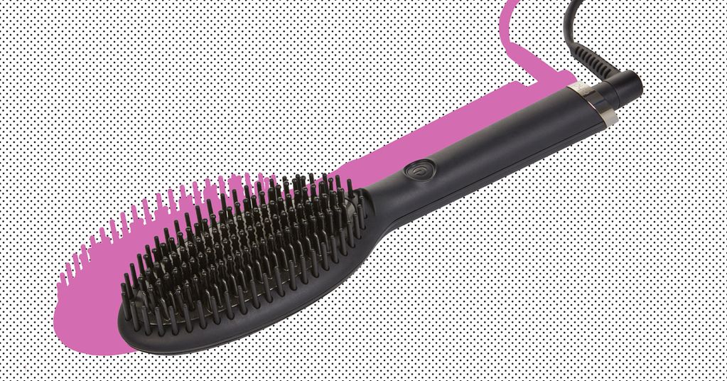 ghd glide hair straightening brush