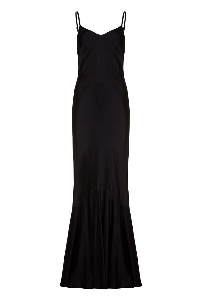 black summer dress long