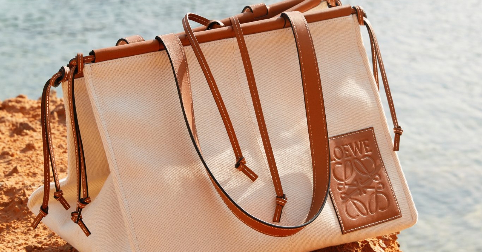 loewe beach bag