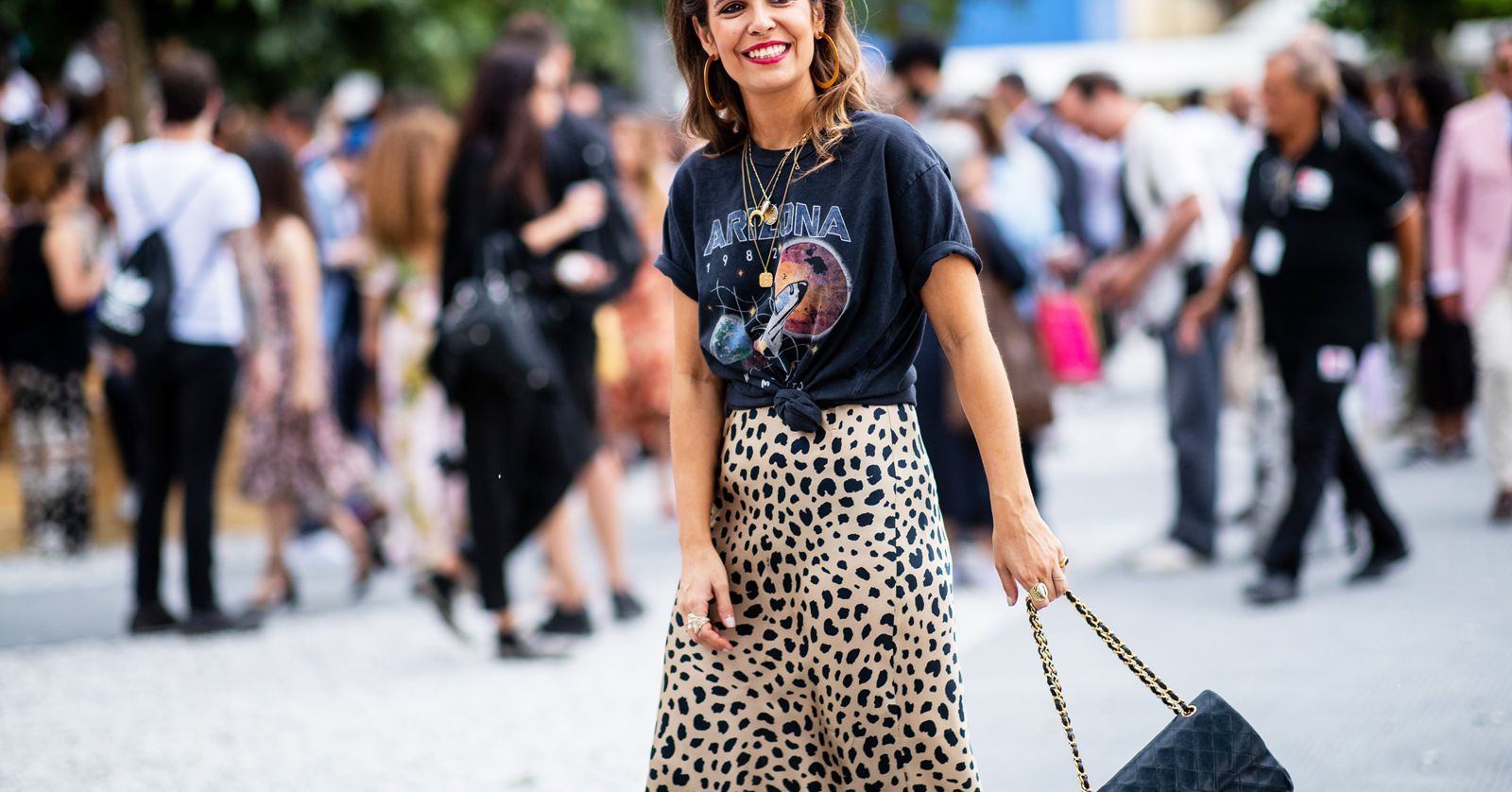 Best leopard print midi skirts: where 