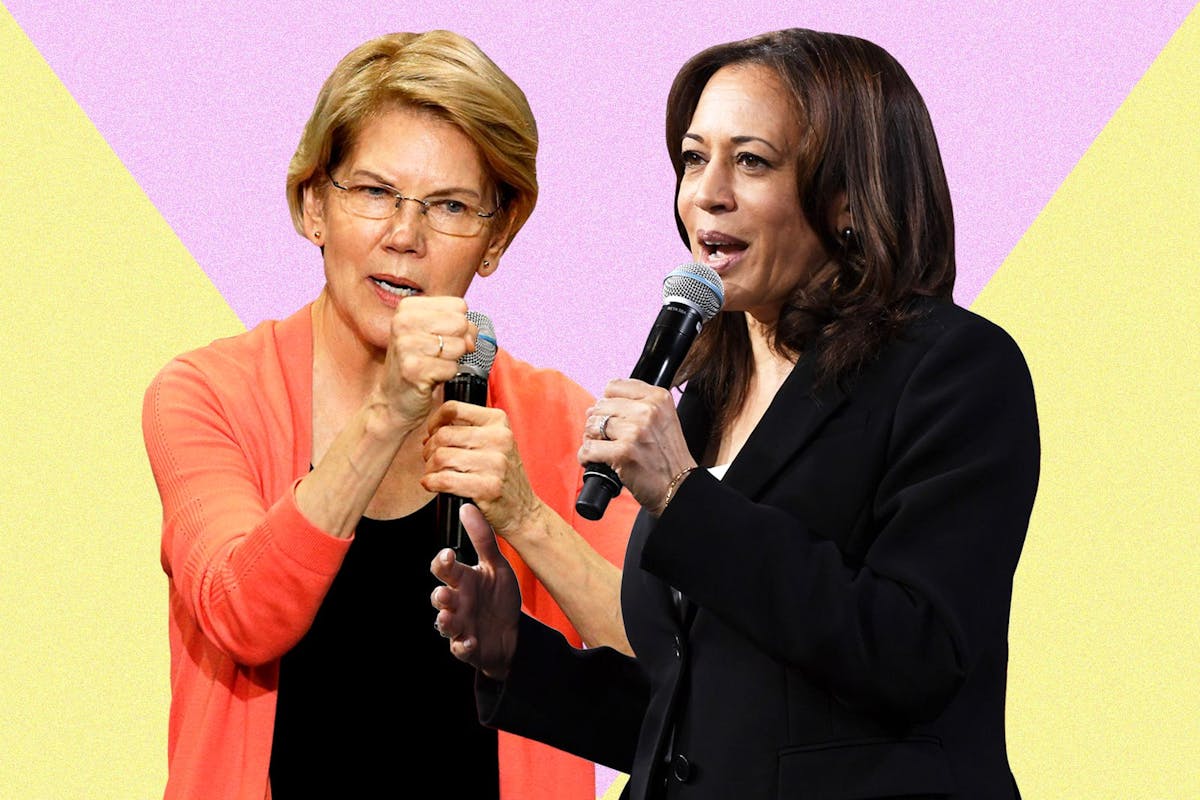 Us Election 2020 Elizabeth Warren And Kamala Harris 9728