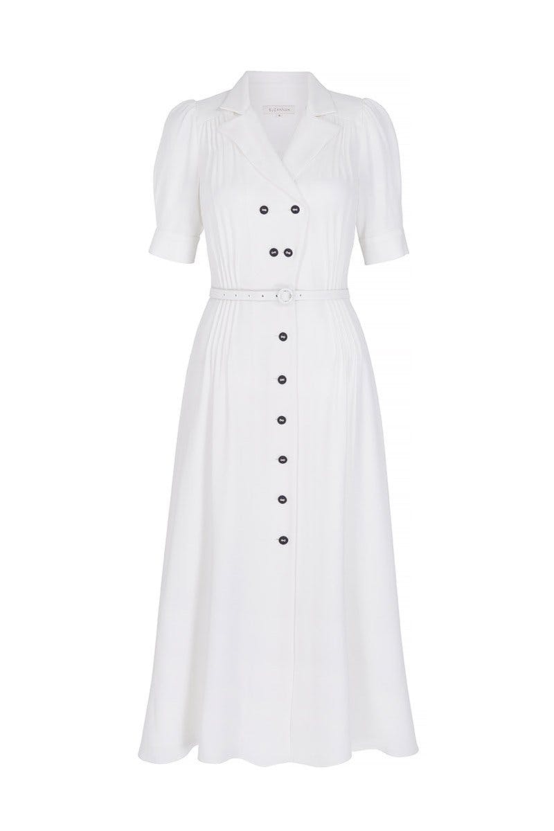 Shop Kate Middleton white dress for Wimbledon