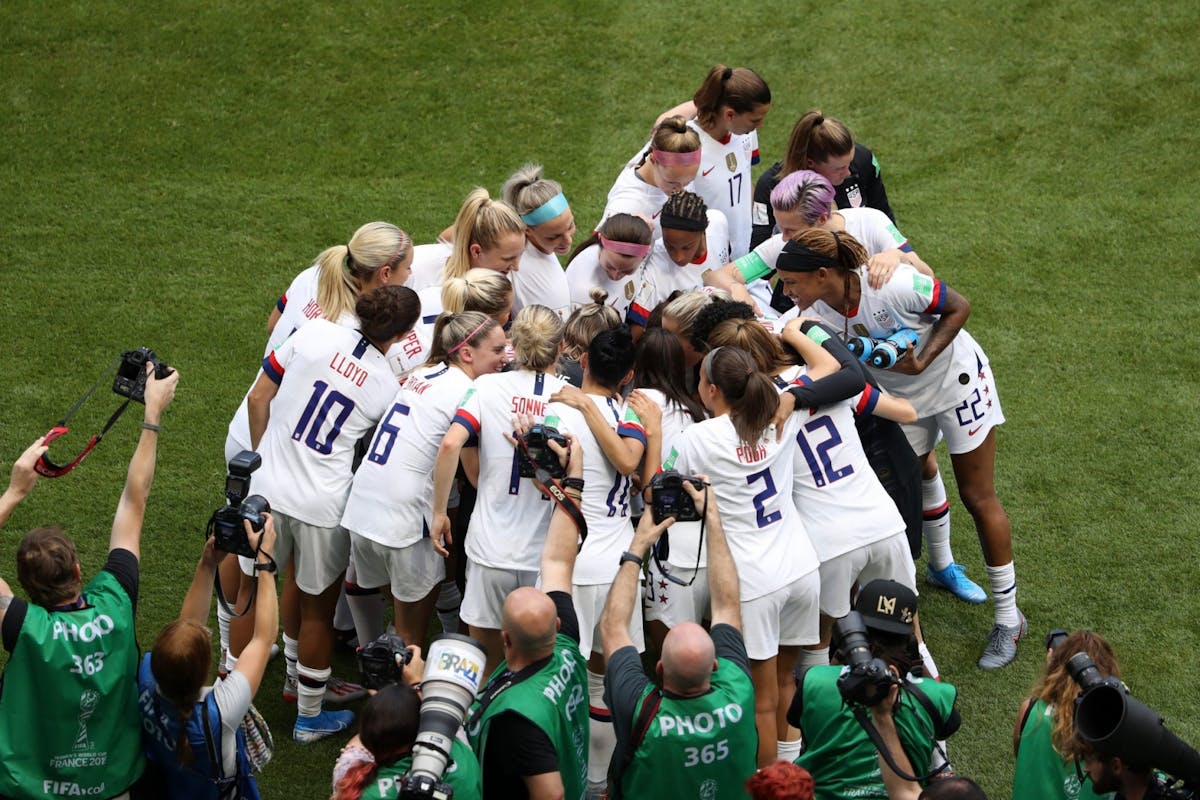 Women's World Cup USWNT victory against Netherlands