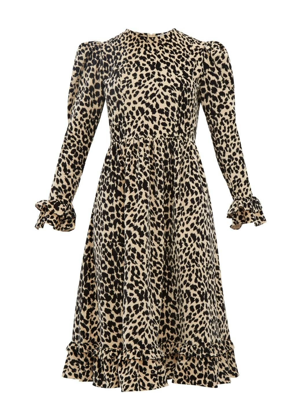 Download Leopard Print Midi Dresses | Midi Knee Length Dresses