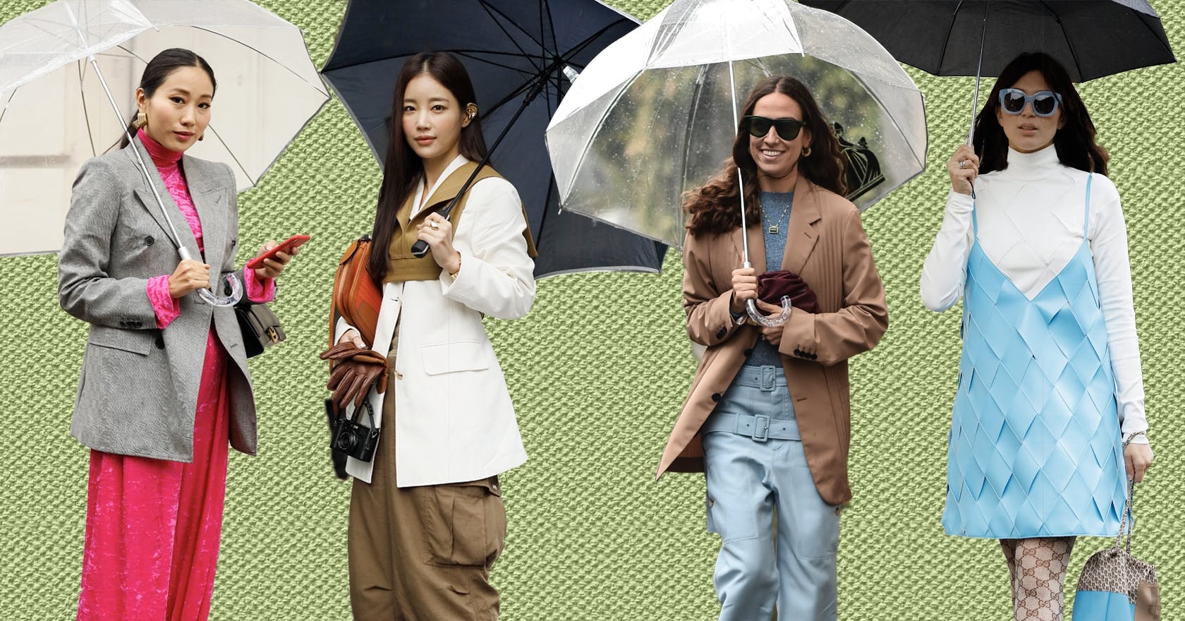 Paris Fashion Week street style: how to dress for the rain