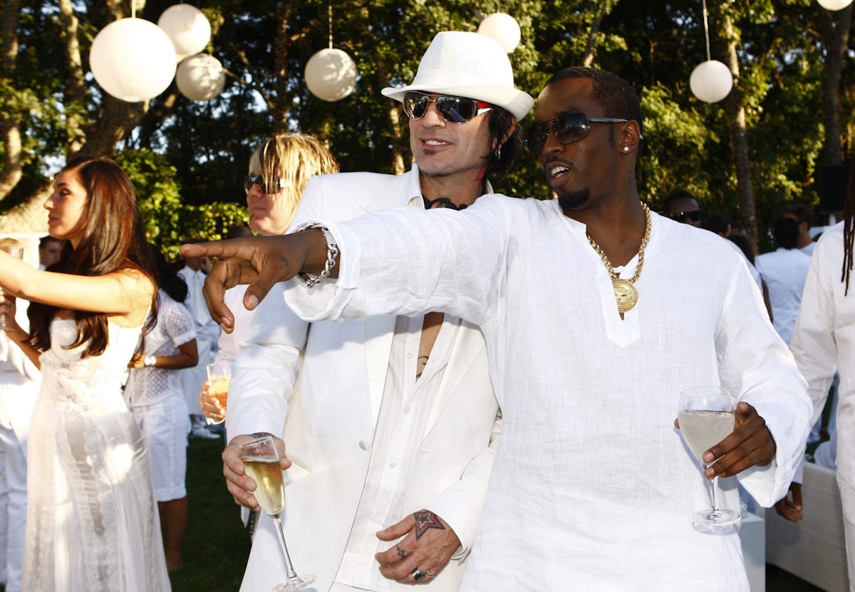 All the looks from P Diddy's 50th birthday party