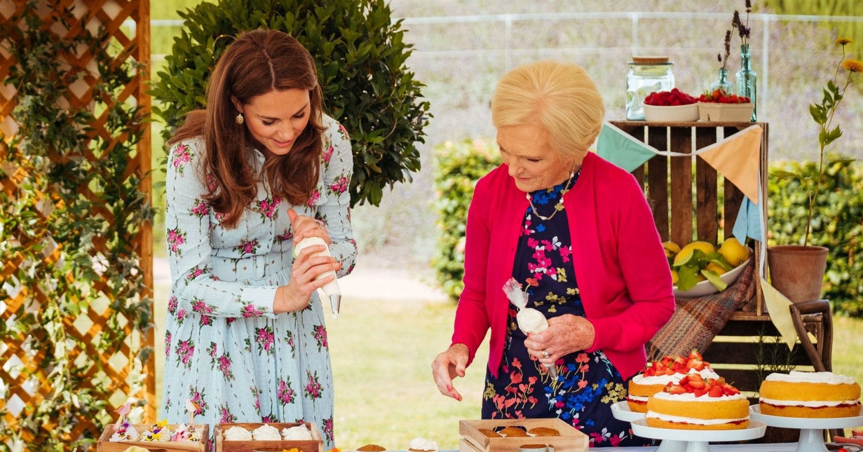 Kate Middleton And Mary Berry Join Forces In Tv Baking Special