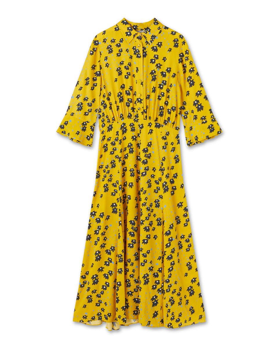 jigsaw yellow dress