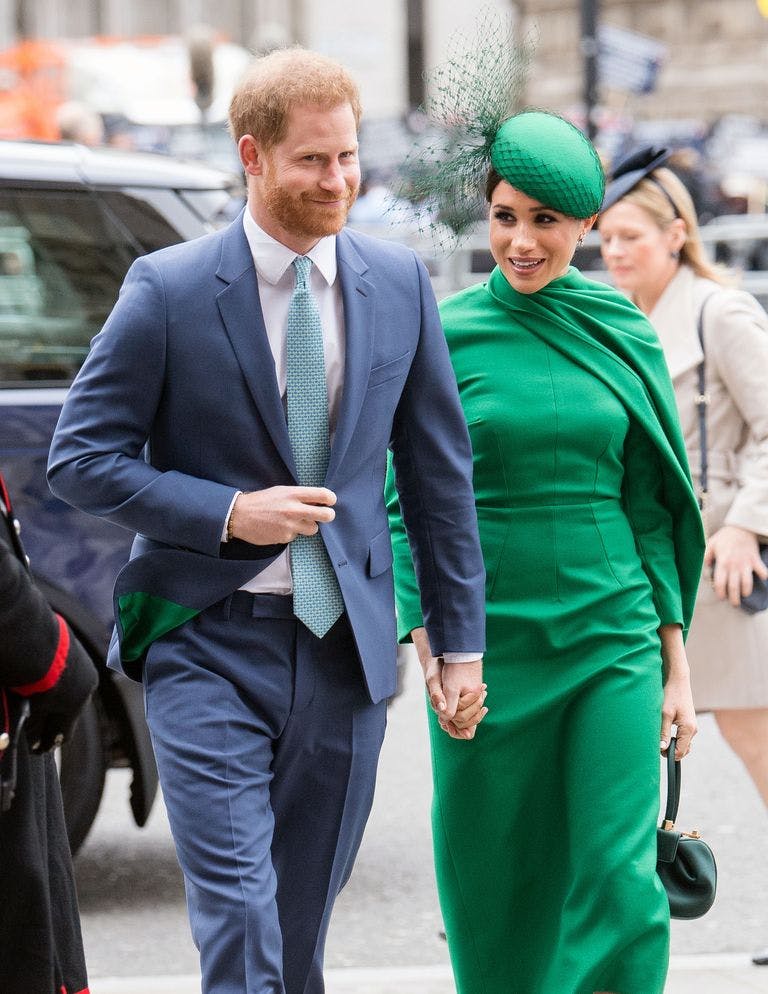 Meghan Markle and Price Harry co-ordinate their final looks