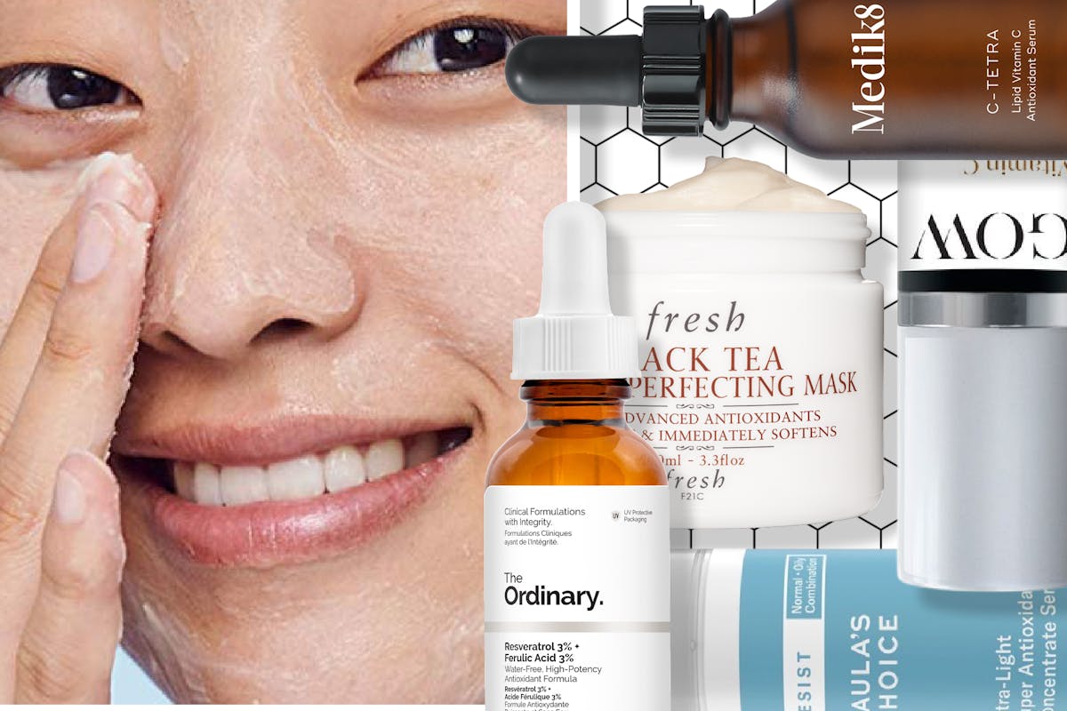 Best Antioxidant Skincare Products Vitamin C And E Resveratrol