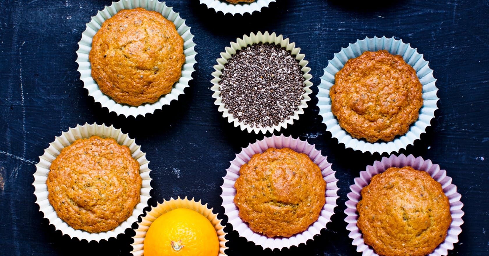 Vegan Muffin Recipe Mandarin Chia Muffin