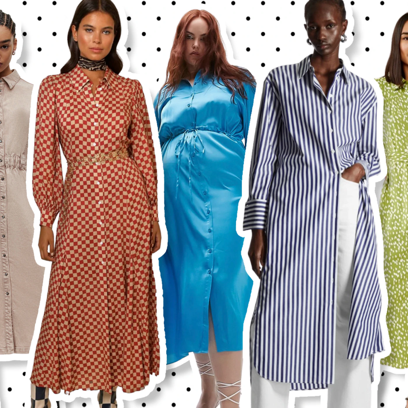 Office-worthy shirt dresses that are simple yet chic