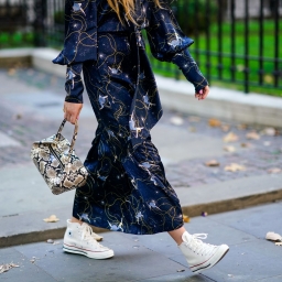 The best trainers to wear with dresses