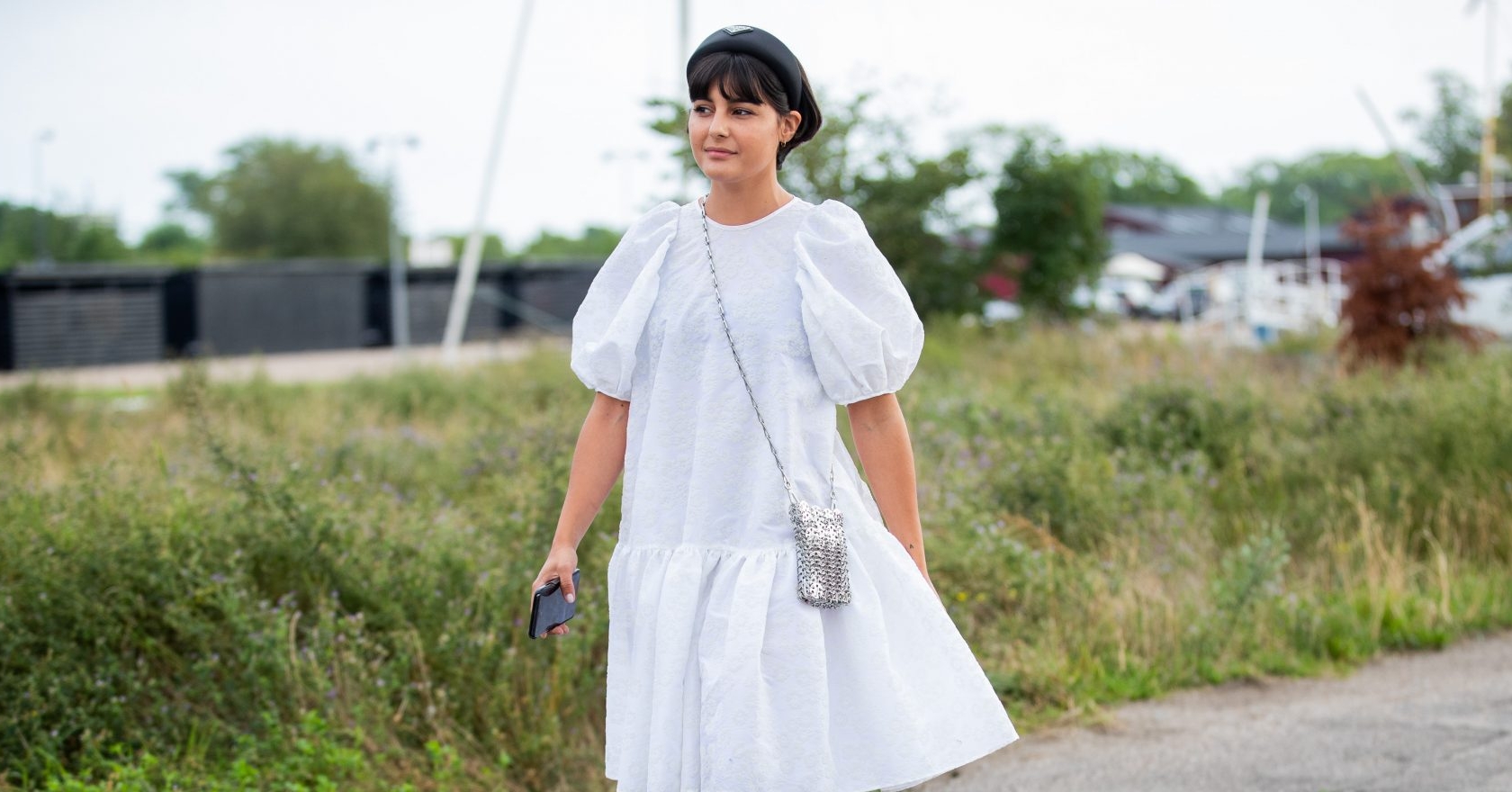 asos white butterfly dress long sleeve