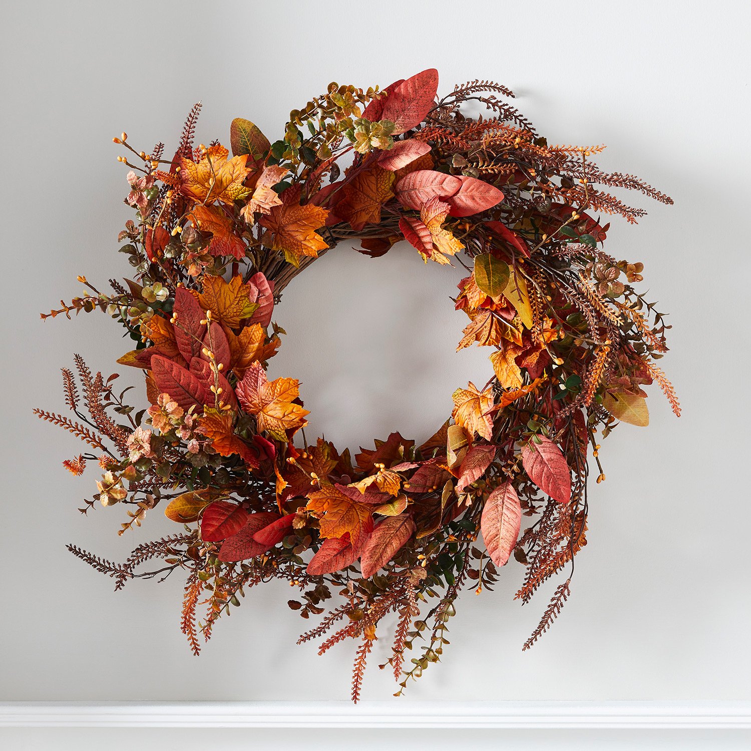 Dried Flower Wreaths To Decorate Your Home For Autumn   Wreath3 