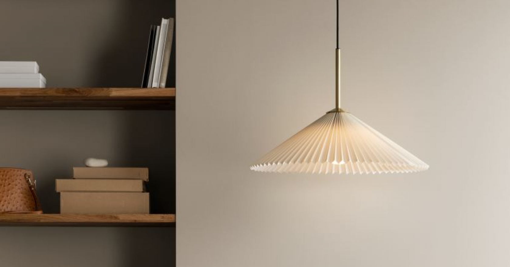 pleated ceiling light shades