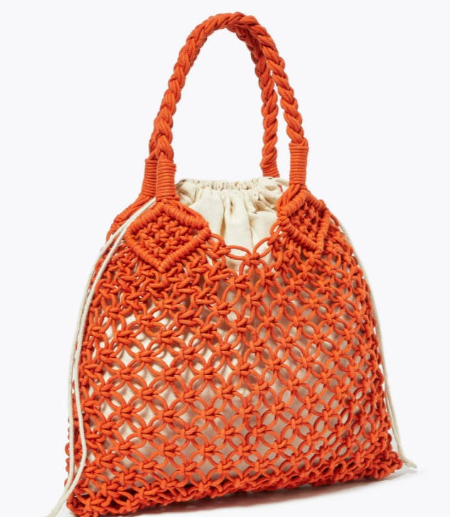 small fishnet bags