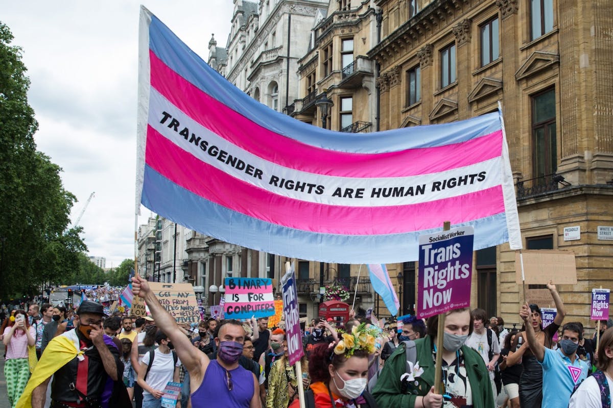Powerful photos from the Trans+ Pride event in London