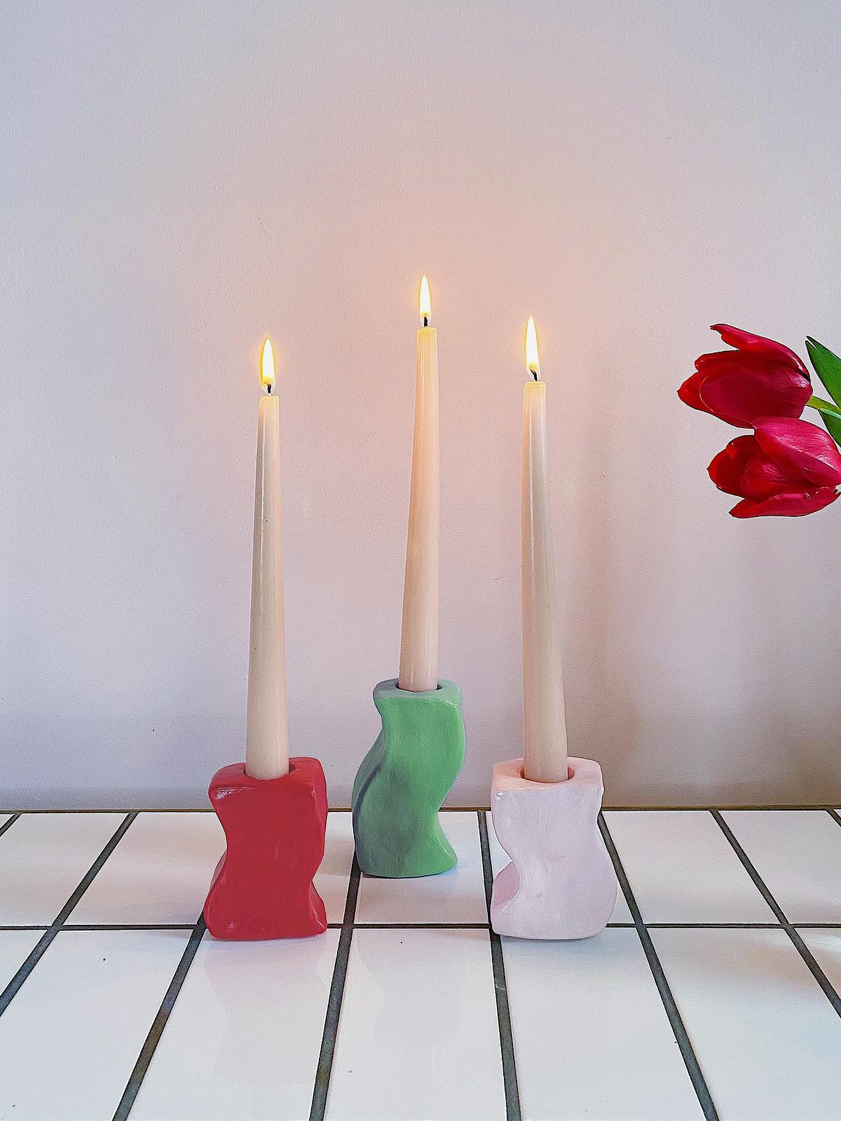 8 best sculptural candle holders for a stylish tablescape