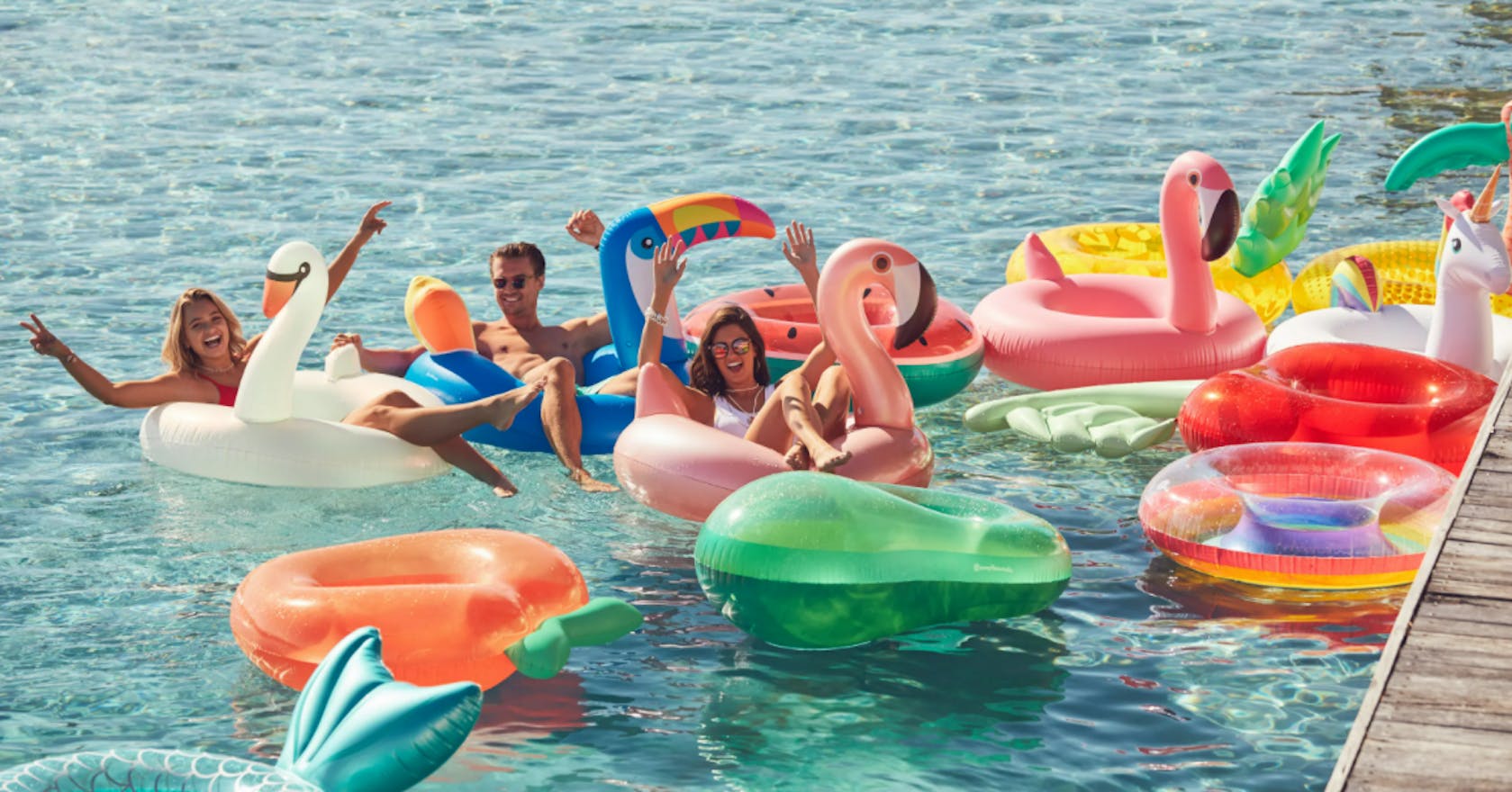 9 playful pool inflatables to help you pretend you’re in the Balearics ...