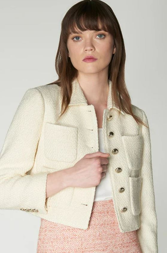 chanel style jacket asos