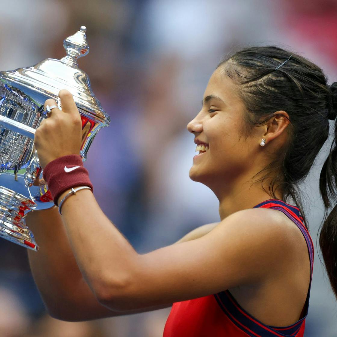 Emma Raducanu Celebrates In New York After Her Us Open Victory