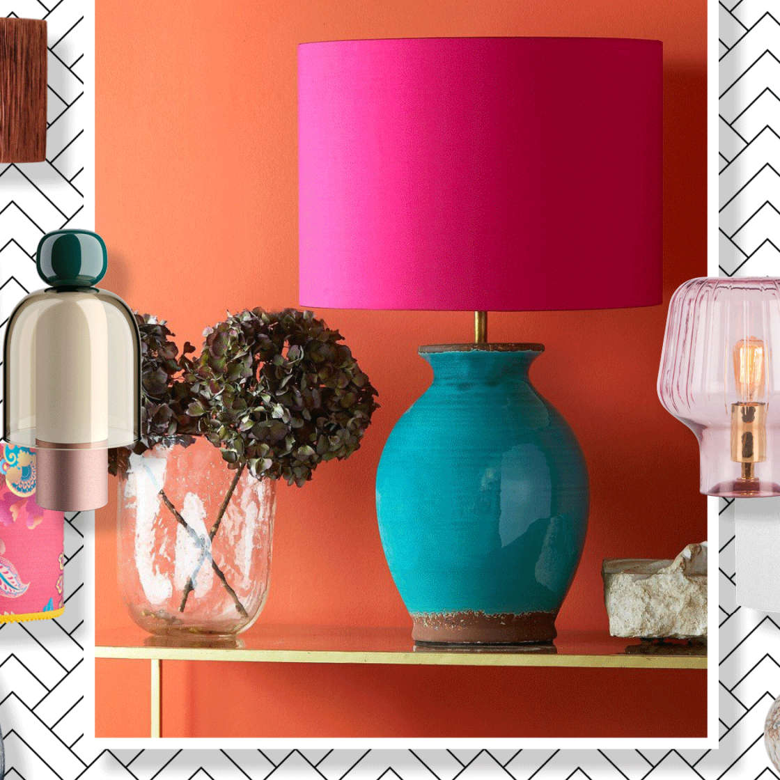 statement bedside lamps