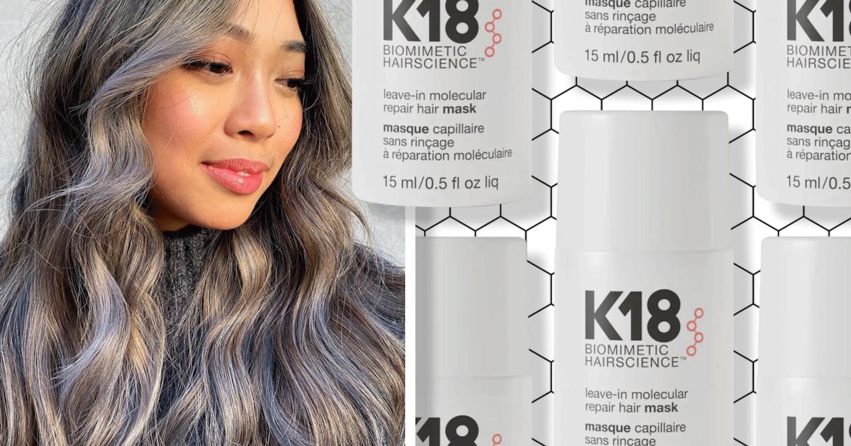 k18 hair leave-in molecular repair hair mask