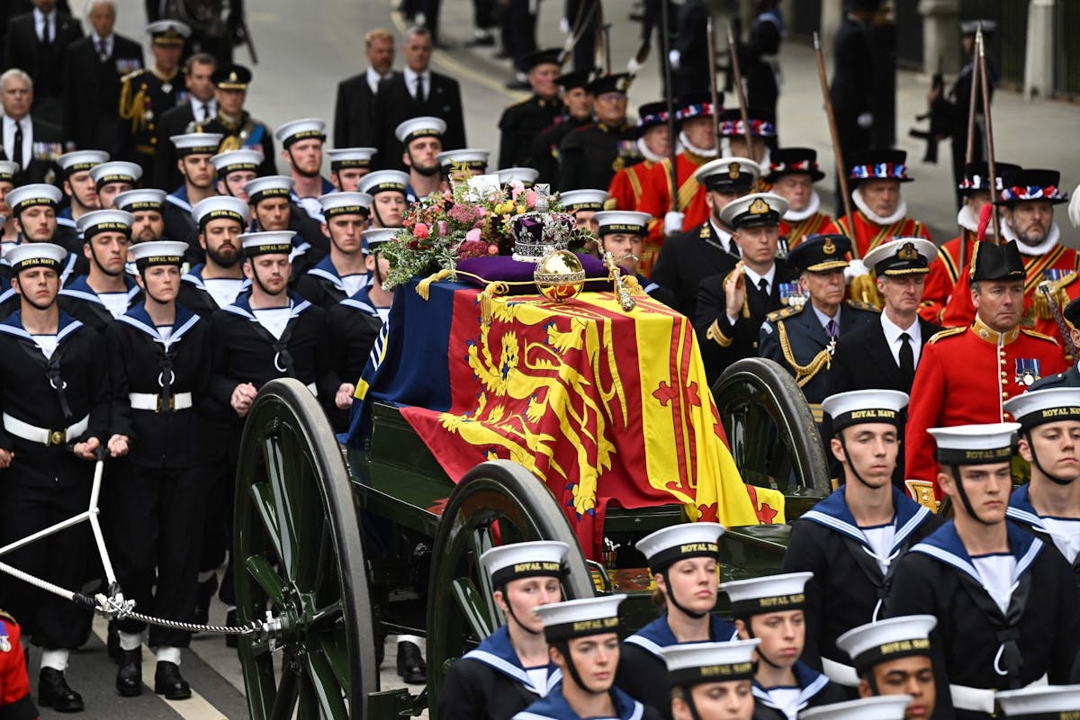 Queen Elizabeth II funeral in pictures: the most beautiful images