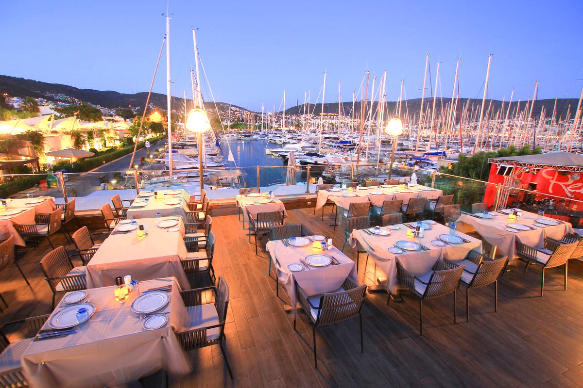 yacht club bodrum menu