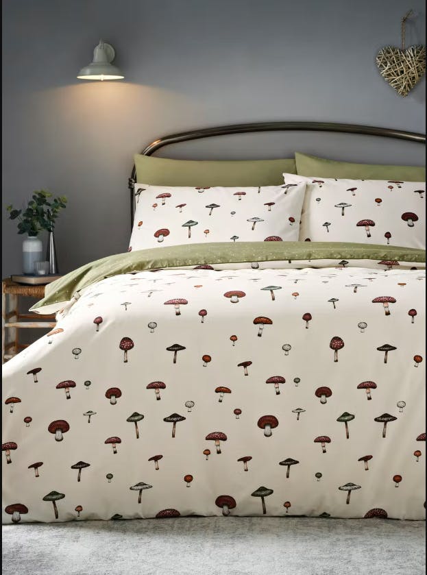 Mushroom Print Bedding To Buy From Etsy, Urban Outfitters & More