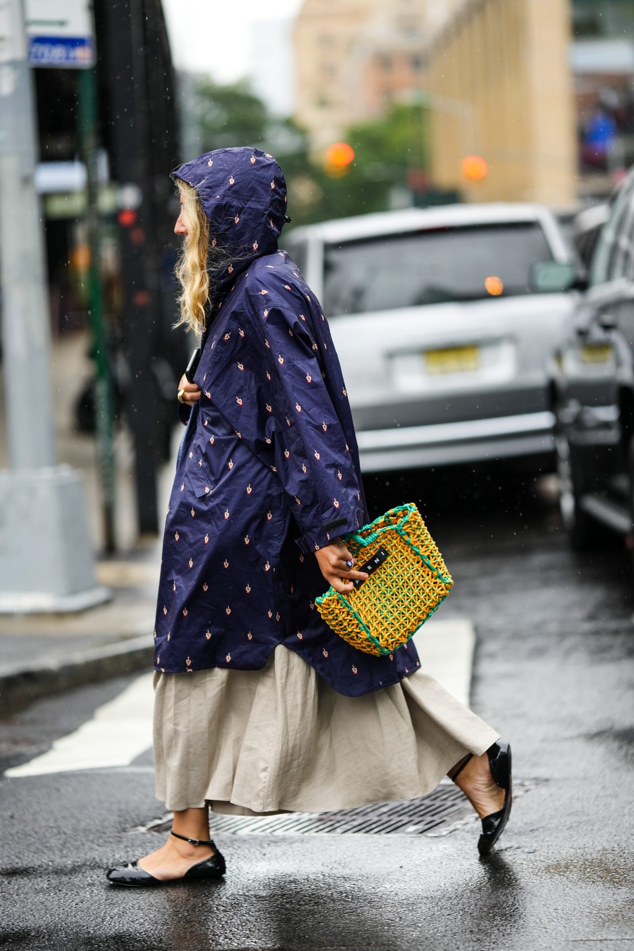 fashion raincoat