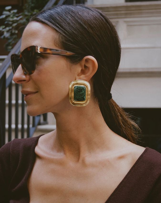 simple statement earrings